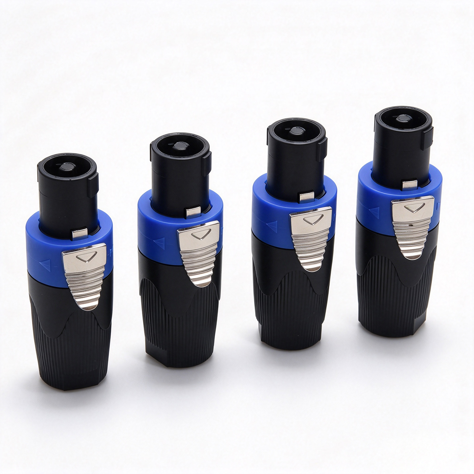 4x Durable Neutrik Speakon Connector NL4FX 4 Pole Speaker Cable