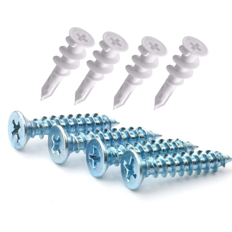 Self Drilling Drywall Hollow Wall Anchor Kit With S 100 Details About Self Drilling Drywall Hollow Wall Anchor Kit With S 100 Pieces 30pieces