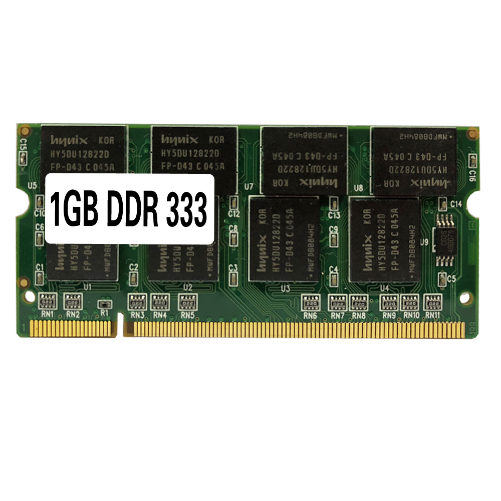 ノートPC用メモリ DDR 333MHz PC-2700 1GB SO DIMM 200 pin Crucial 1GB, 200-pin SODIMM, DDR PC2700, at Amazon.com