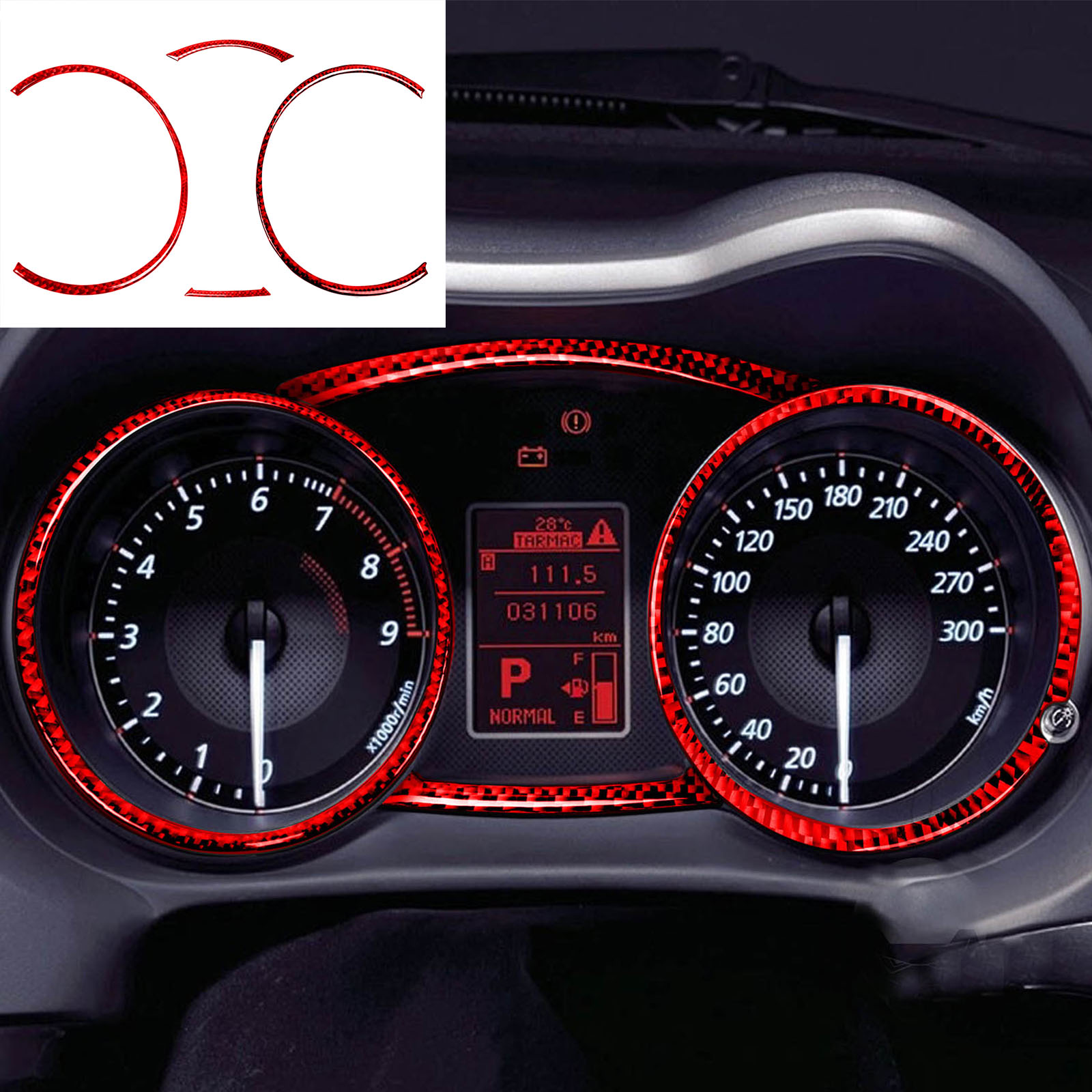 For Mitsubishi Lancer / EVO X 08-15 Carbon Fiber Dashboard