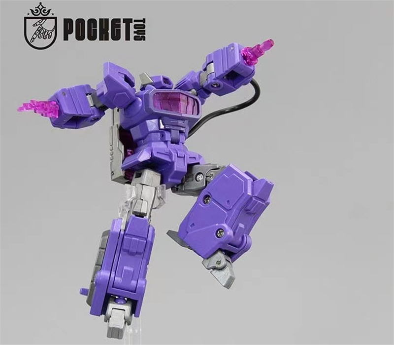 PocketToys PT-03 PT03 G1 Mini Pocket War Shockwave Action Figure