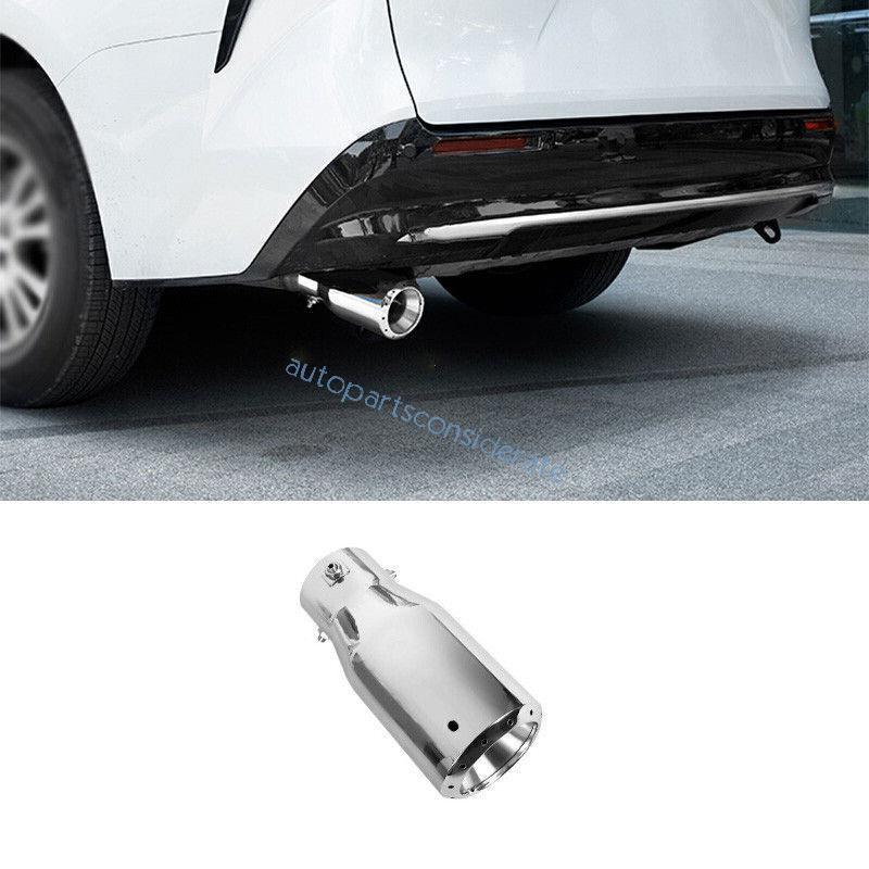 For Toyota Sienna 2021-2023 2025 Silver Steel Rear Tail