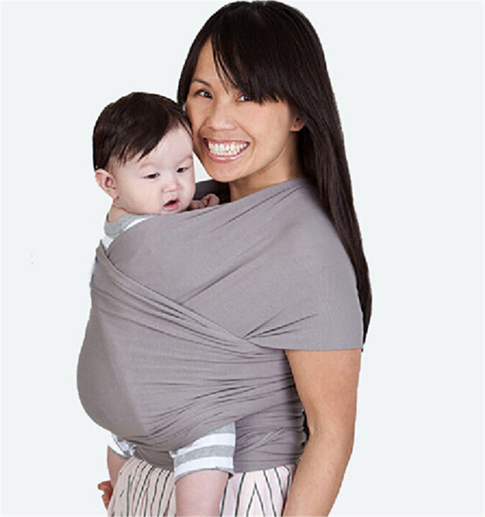 breastfeeding in sling wrap