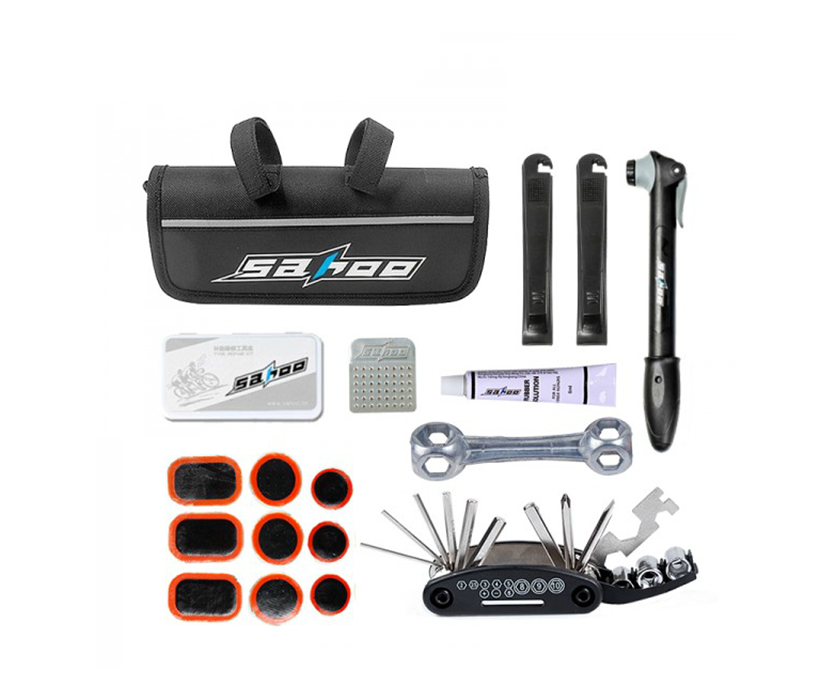 Bike Bicycle Repairing Tool Kit Set Multi Tools Portable Tool Case For