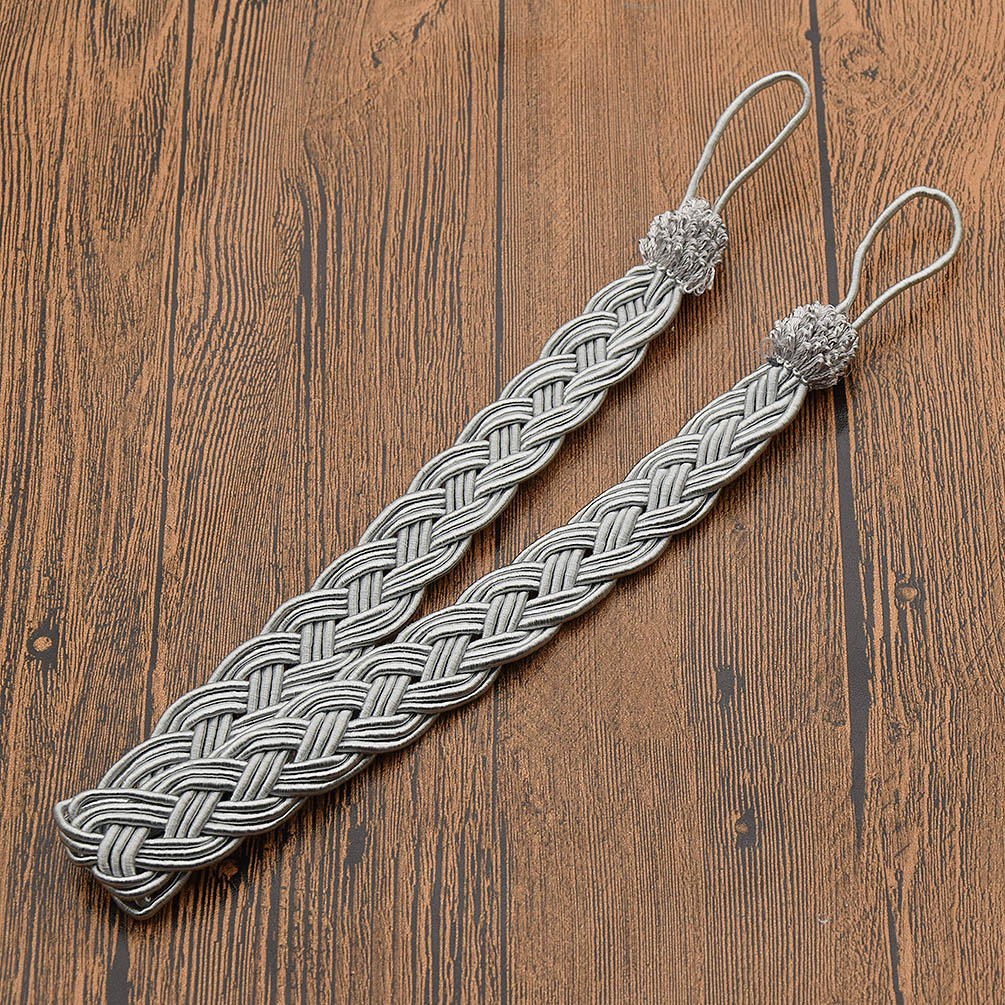 Braided Curtain Tieback Tie Back Drapery Holder Rope Window Hardware