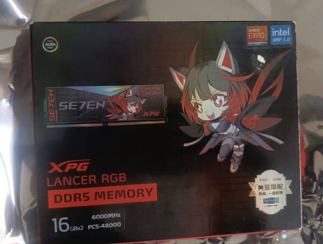 ADATA XPG LANCER 32G(16*2) ASUS RGB ROG STRIX DDR5 6000mhz