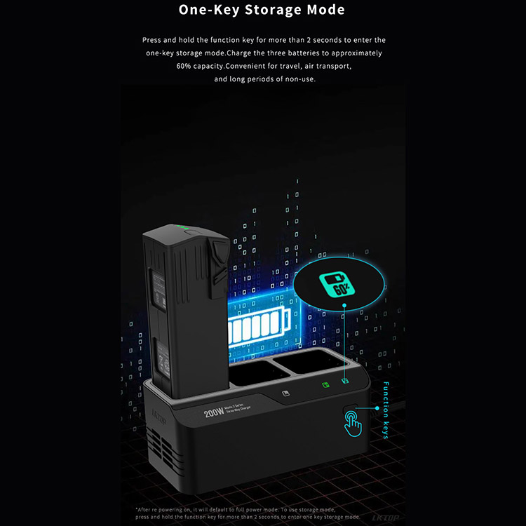 Fast Battery Charging Hub For DJI Mavic 3 / Mavic 3 Pro / Classic