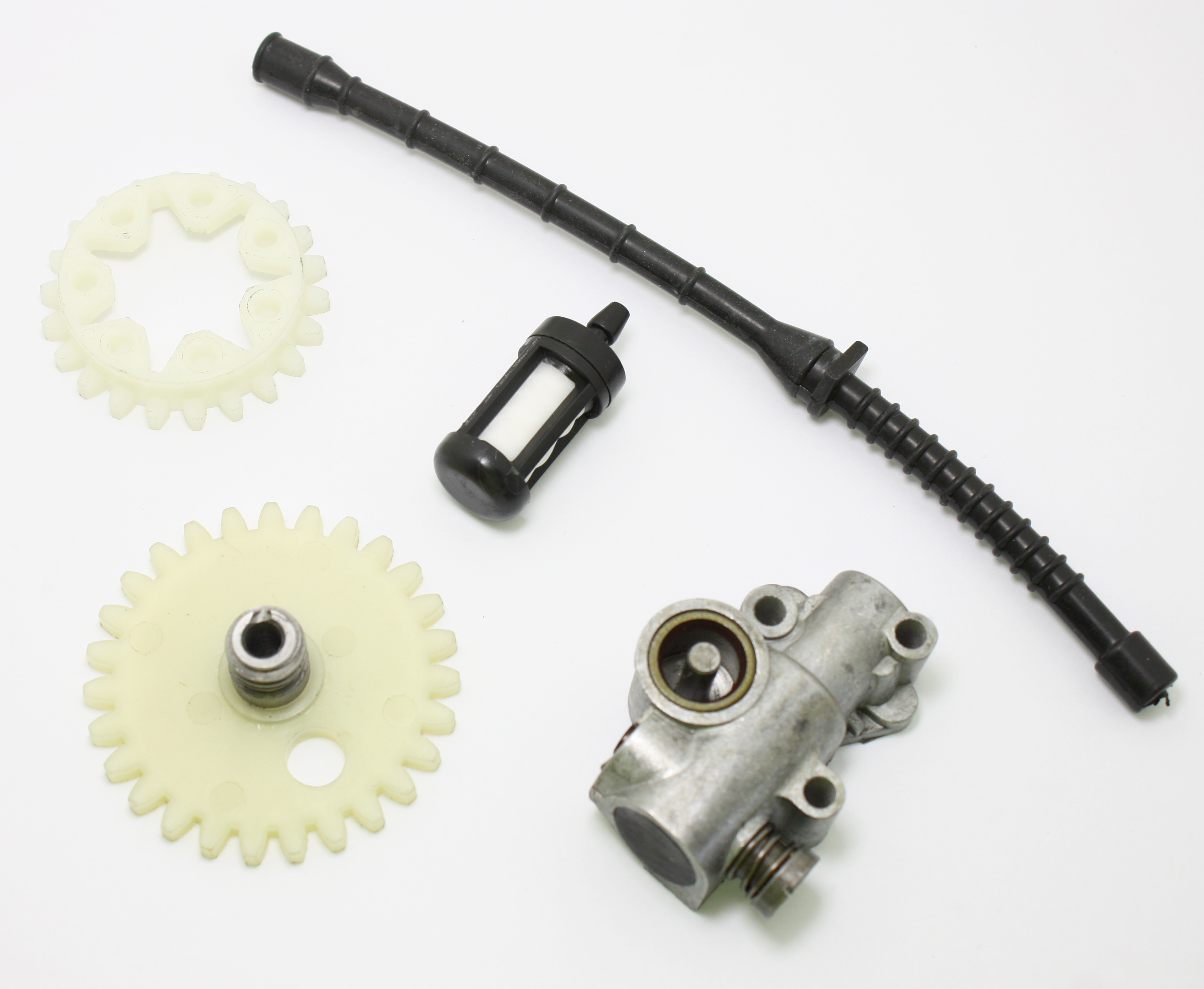 New Oil Pump Worm Spur Gear Kit For Stihl Chainsaw 038 MS380 MS381