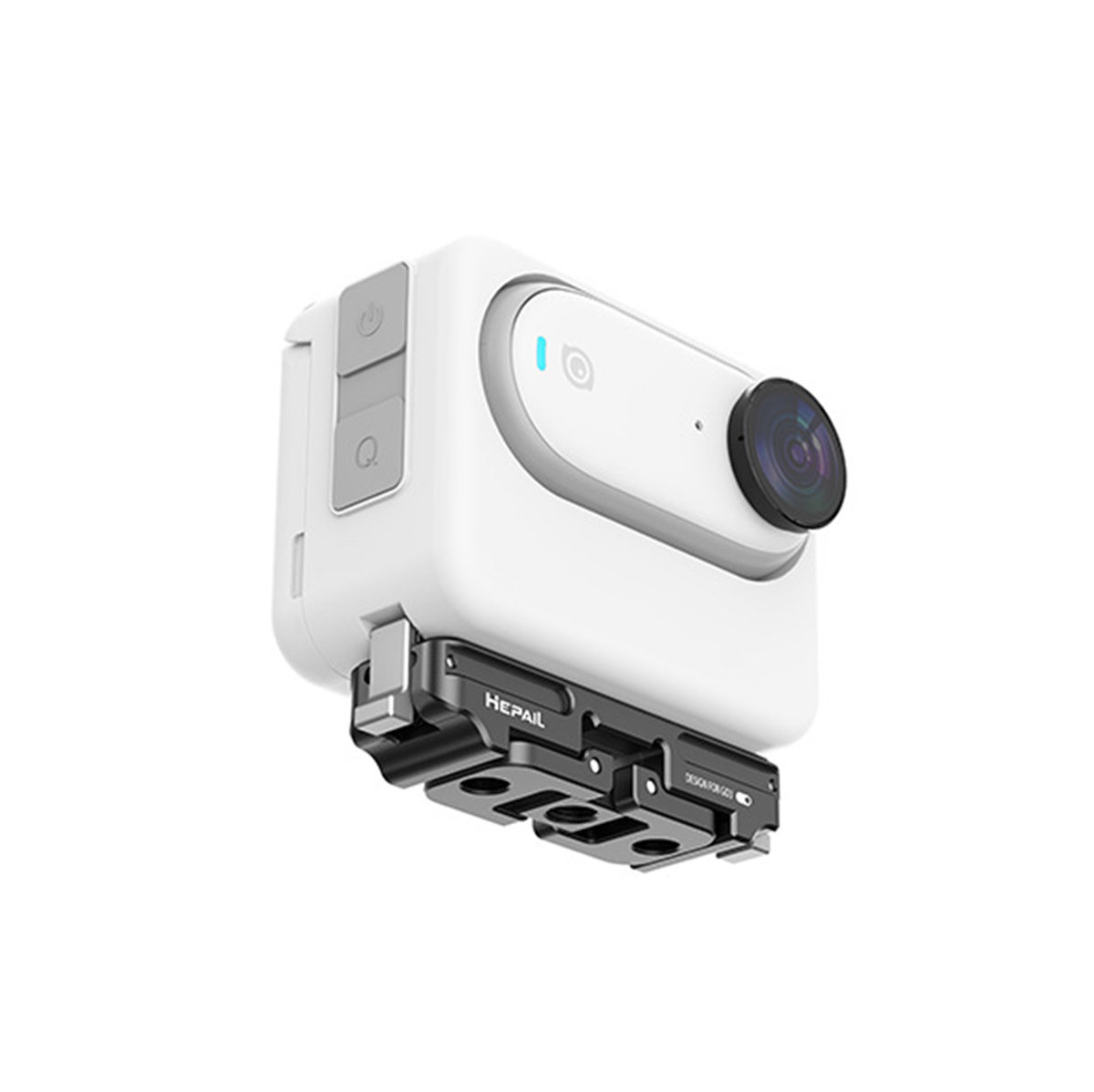 Support Casque Pour Insta360 GO 3S/GO 3 - Fixation Stable Pour Moto, VTT, Ski - Léger Et Sans Résidu