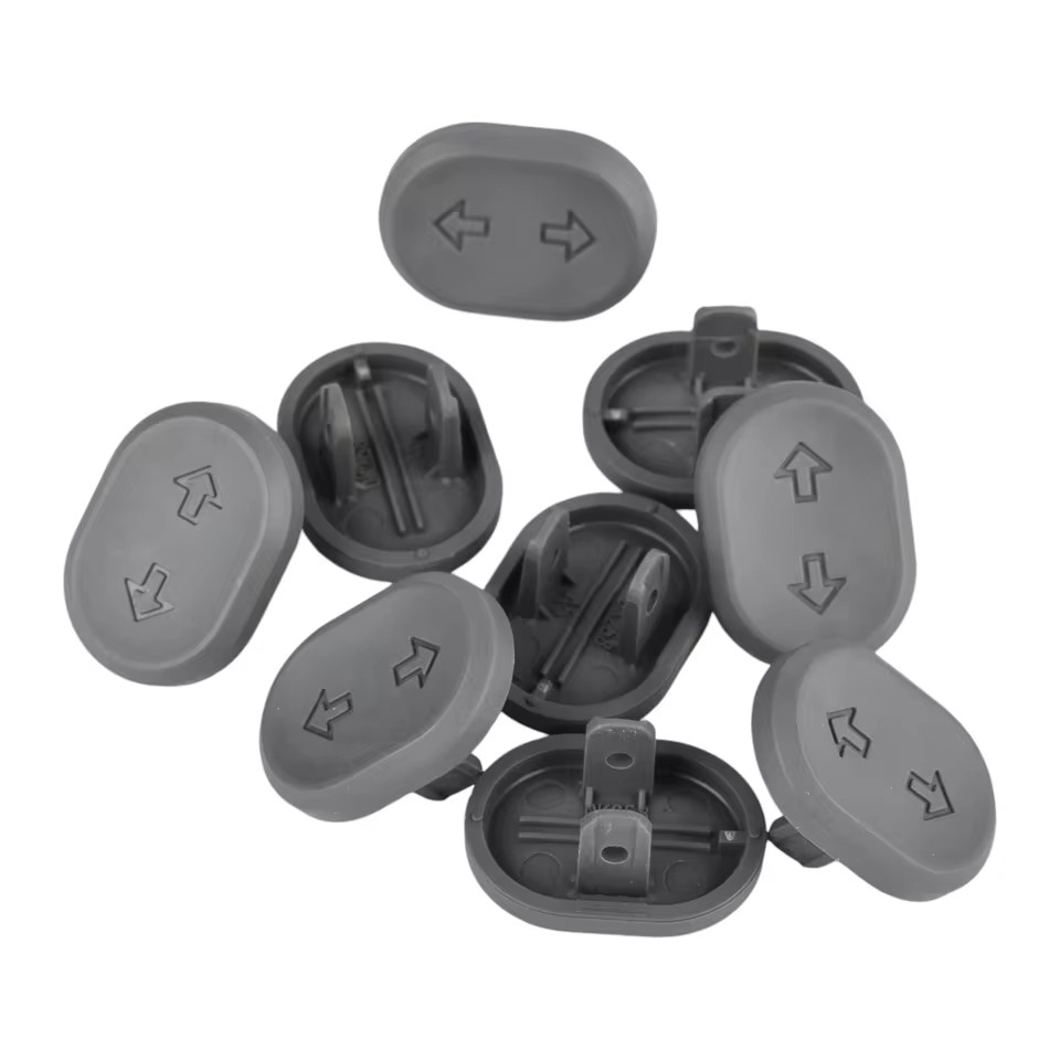 Ensemble Couvercle Avant Avec Bouton Clignotant Pour Trottinette Ninebot MAX G2 - Remplacement Commande Signal - Gris