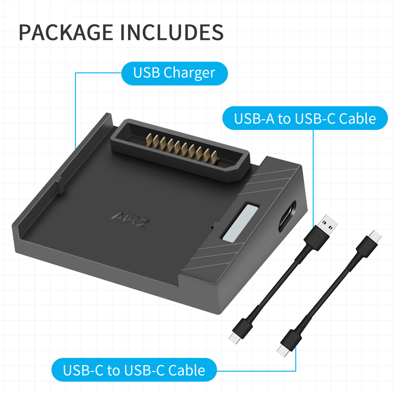 Usb C Mavic Air Multi Charger Fast Charger Battery USB Charging