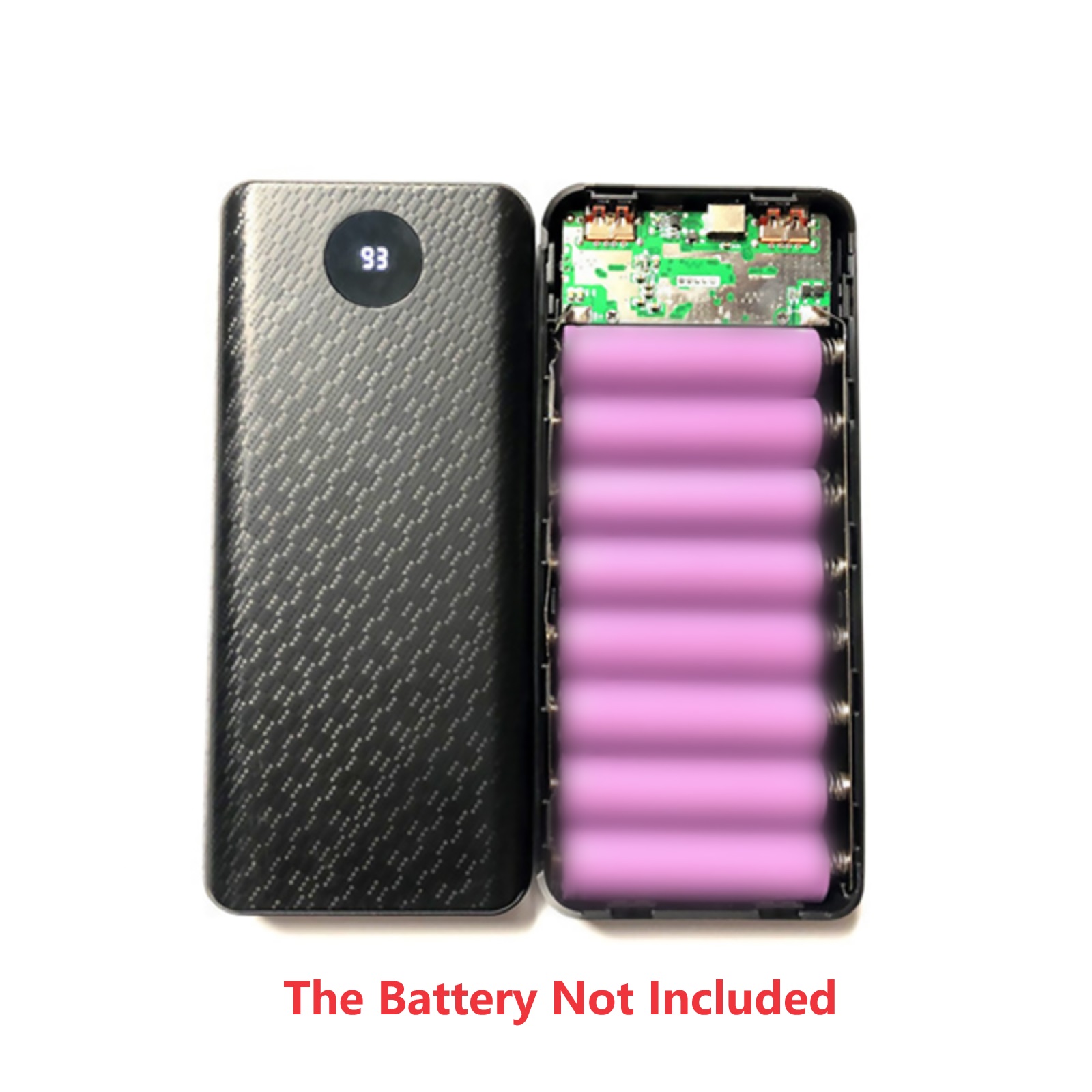5600mAh 2X 18650 USB Power Bank Battery Charger Case DIY Box For iPhone For Smart Phone MP3 Electronic Mobile Charging In Stock - 44