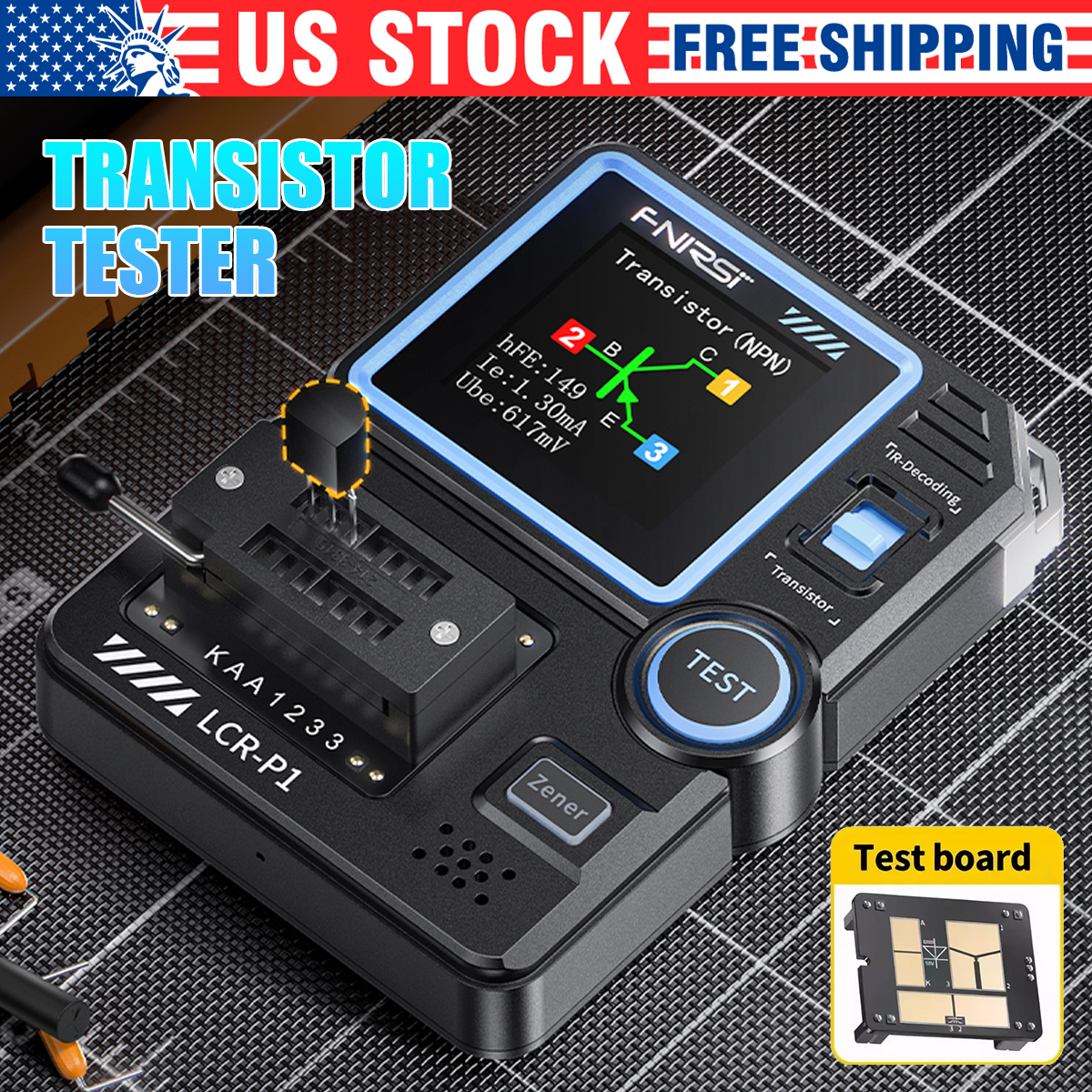 Testeur De Composants FNIRSI LCR-P1 - Transistor, Diode, MOSFET, Mesure LCR/ESR - Neuf Sous Blister