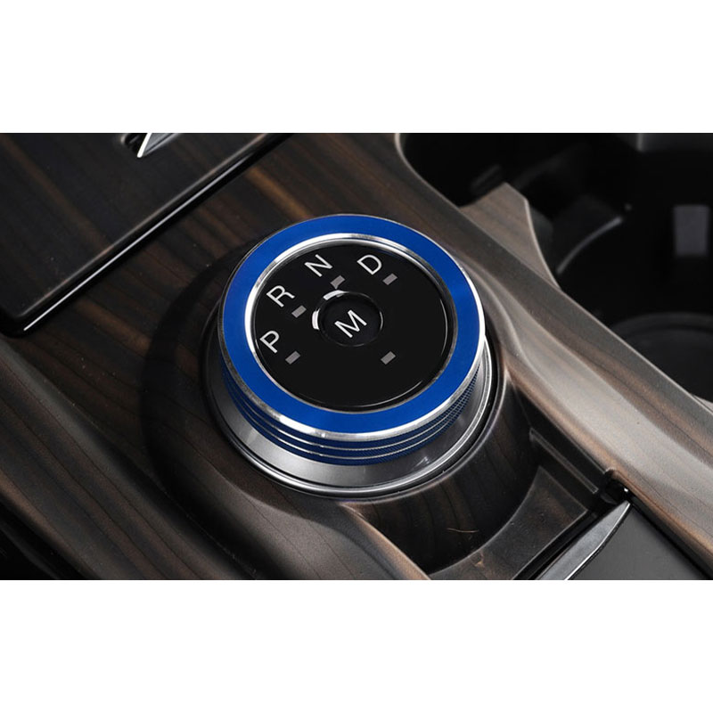 Fit For Ford Explorer 20202021 Console Gear Shift Knob Cover Ring Blue