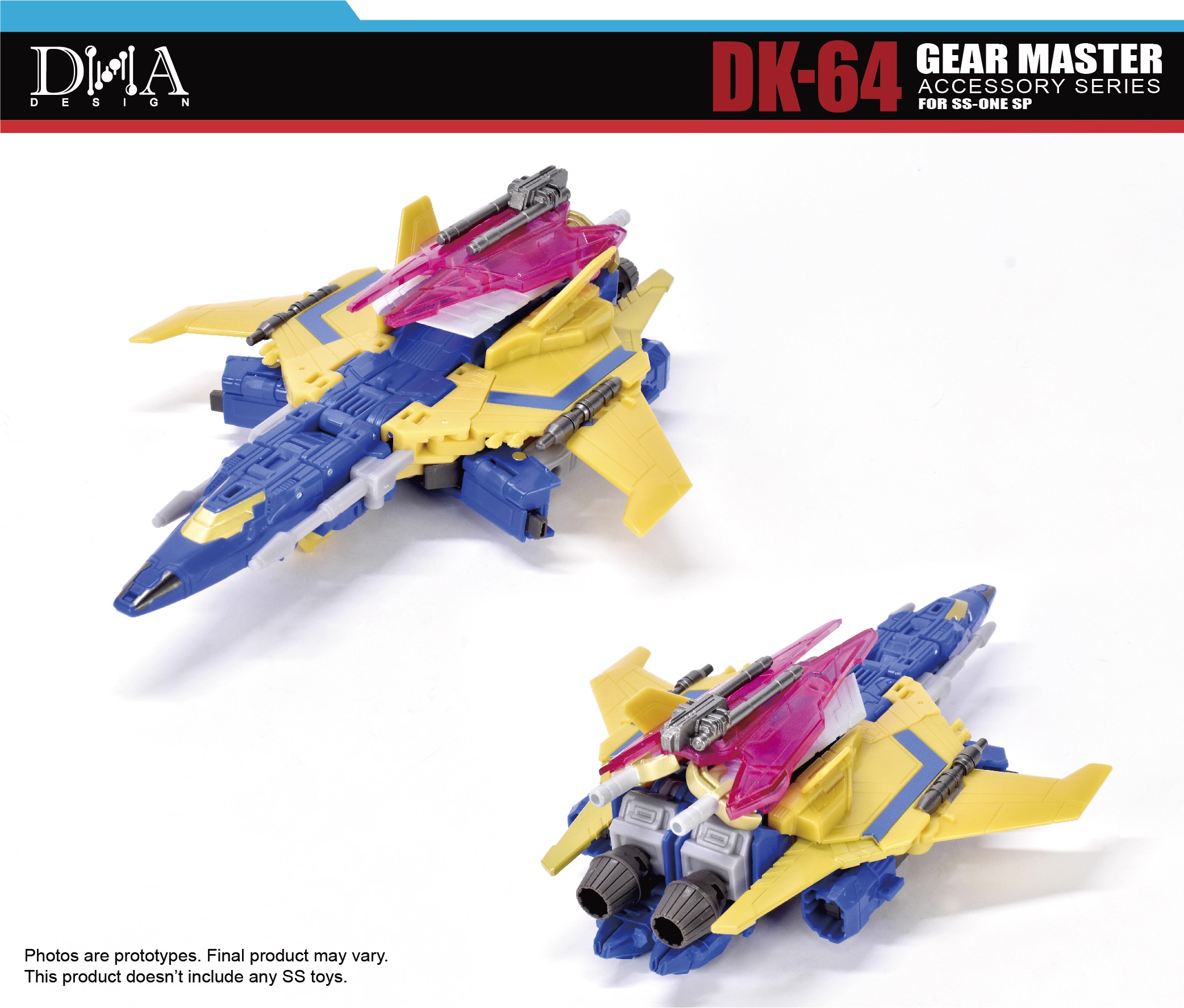 DNA DK-64 GEAR MASTER Upgrade Kit For SS ONE Sentinel Prime