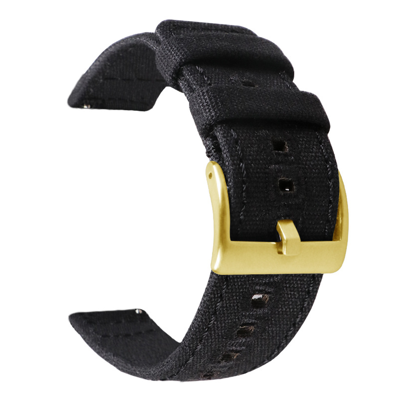 Cinturino Orologio Sportivo In Nylon/denim 18mm 20mm 22mm - Universale