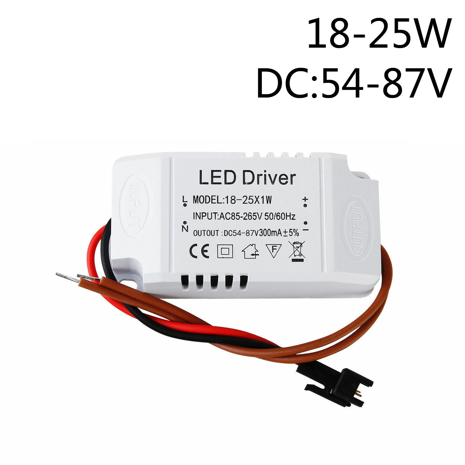 AC 180-265V Waterproof LED Driver 8-12x1W Power Supply Electronic Transformers 