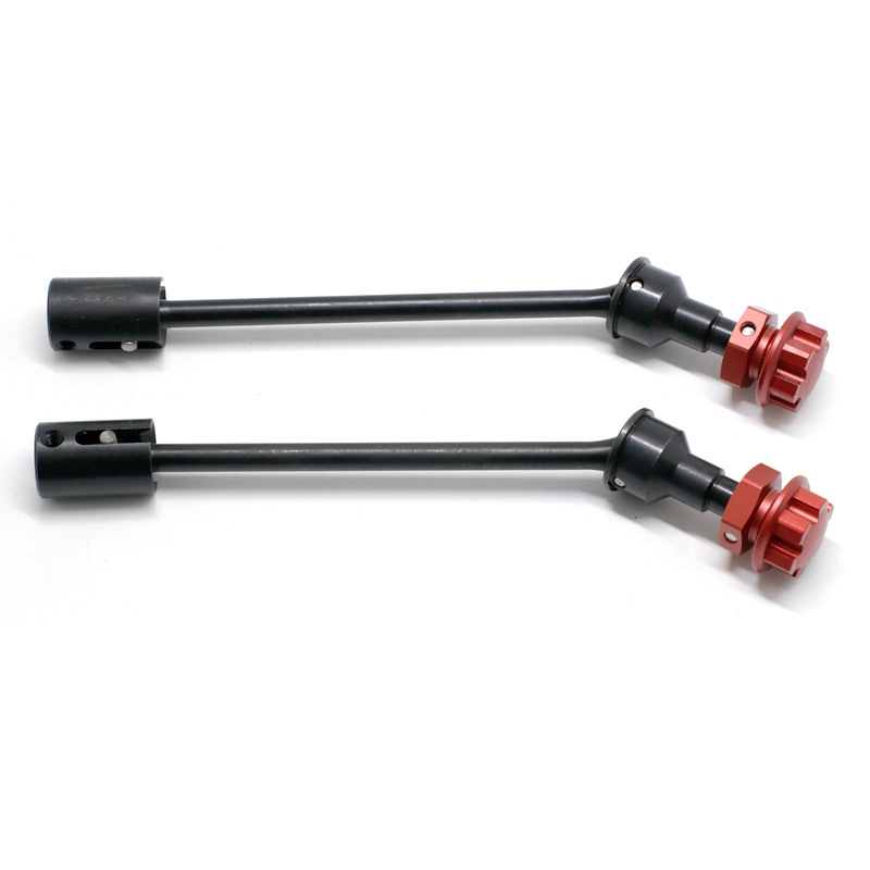 1X(4Pcs Metal Front And Rear Drive Shaft CVD For 1/10 Slash Stampede