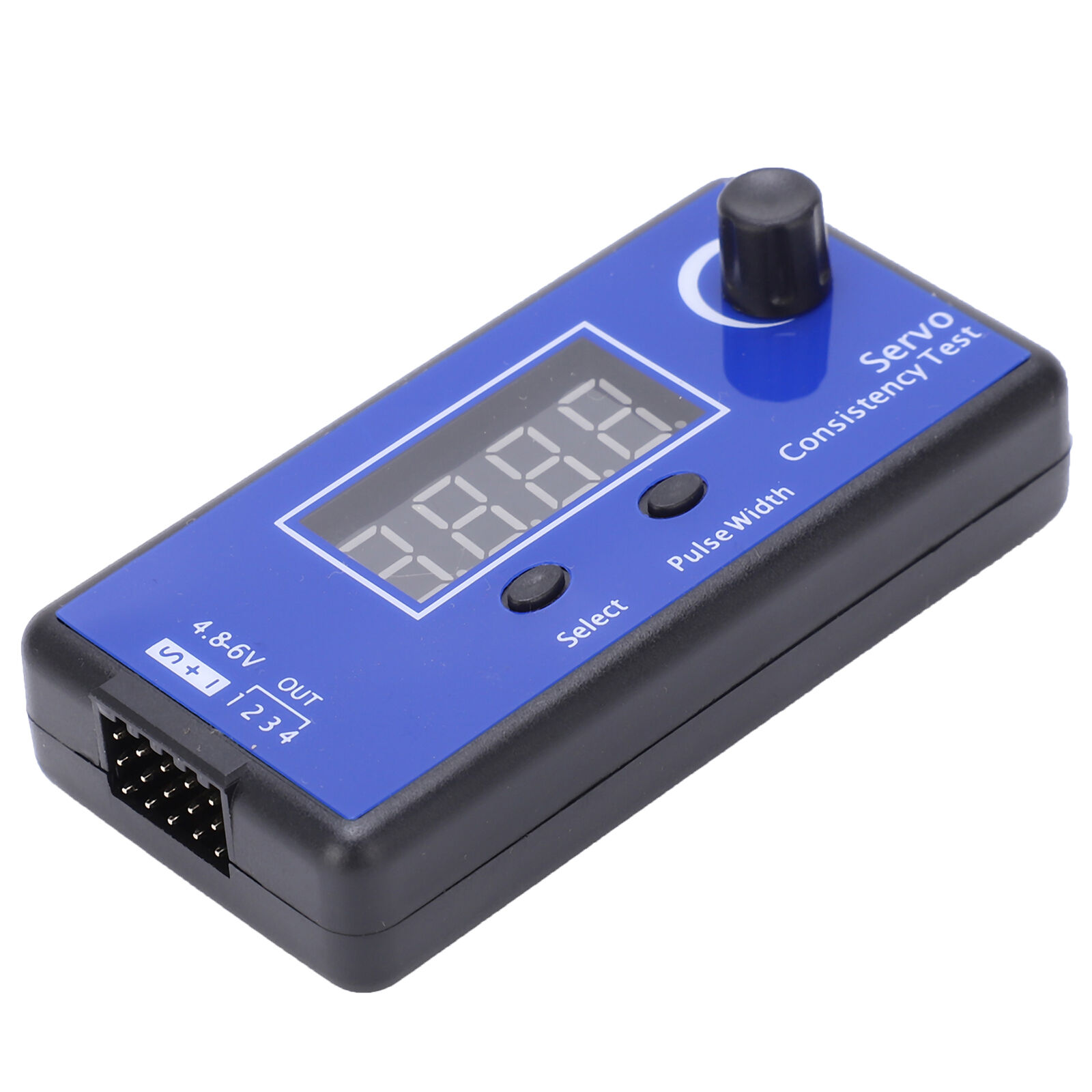 Kit Tester Per Servo 9g 360° Con Controller 3CH E Porta Batteria 6V - Per Motori ESC E Servocomandi RC, DIY, Riparazioni