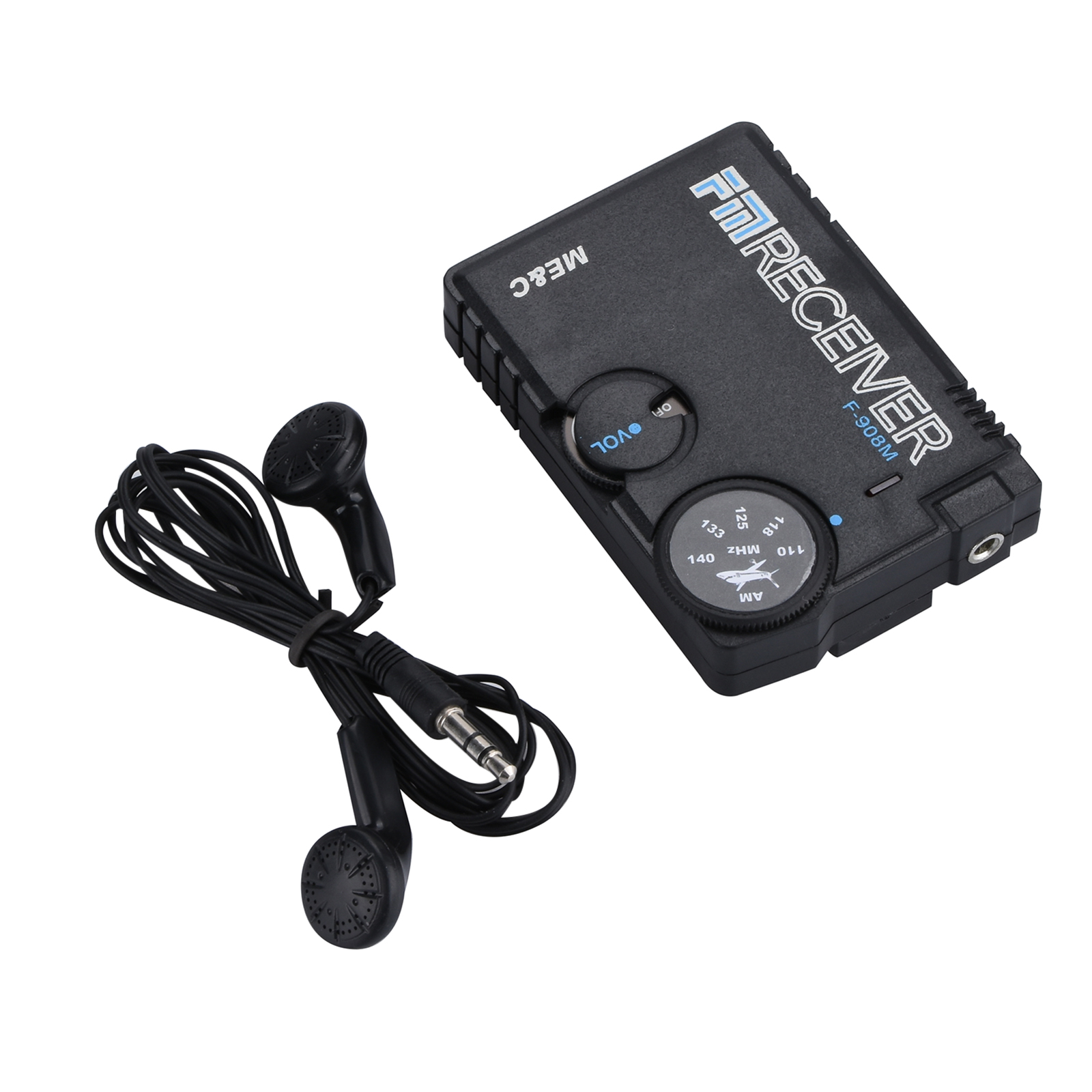 110-140MHZ Air Band Radio Aviation Band AM Receiver Airport Ground