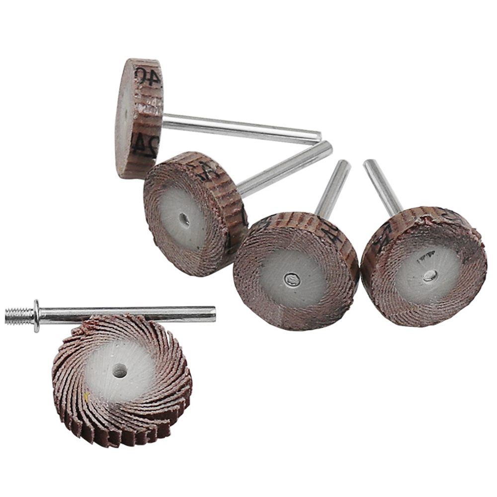 30x Polishing Mop Buffing Wheel Polish Brush Pad Set For Dremel Rotary