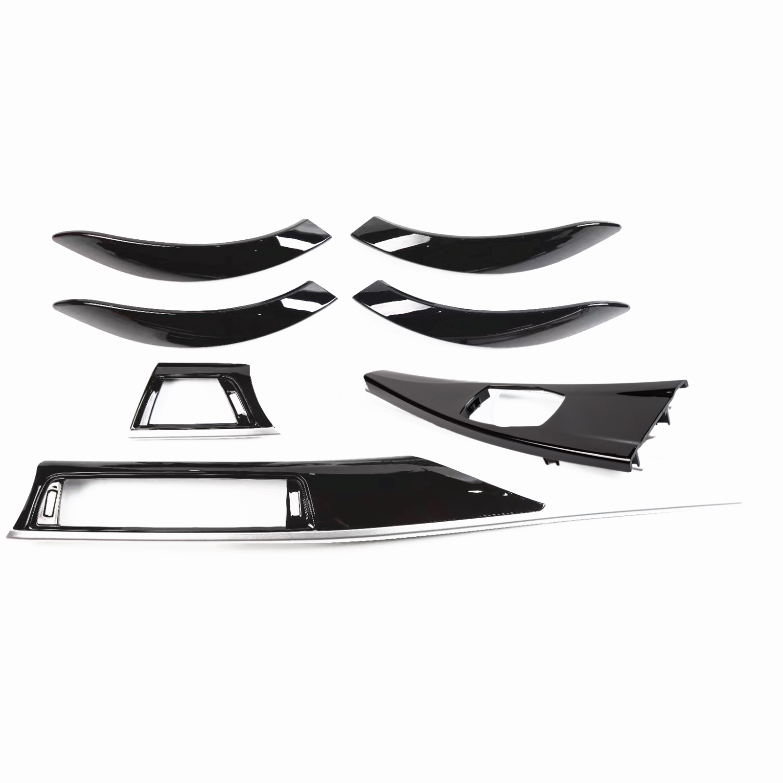 Inner Trim Set Dashboard Door Panel Cover For BMW F30 F31 F34 2012