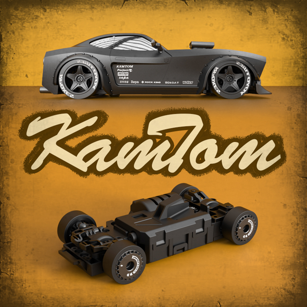 ＫＡＭＴＯＭ 1/32 Kamtom 1 :32 Scale RC Drift Car 4WD High Speed Racing Car