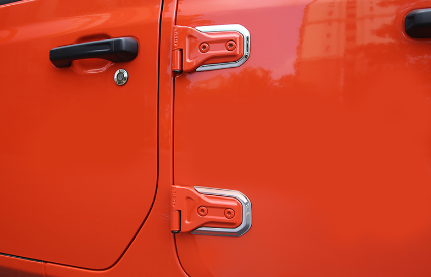 Car Exterior Door Hinge Frame Cover Steel Chrome For Jeep Car Exterior Door Hinge Frame Cover Steel Chrome For Jeep
