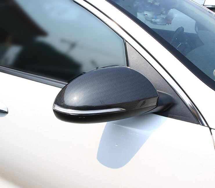 For Kia Optima 162020 Carbon Fiber Rear View Side Mirror Cover Trim