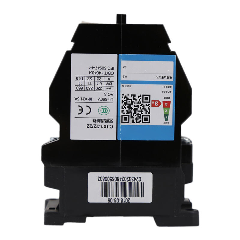 Alternating Current contactor CJX1-22 3 Pole AC Contactor