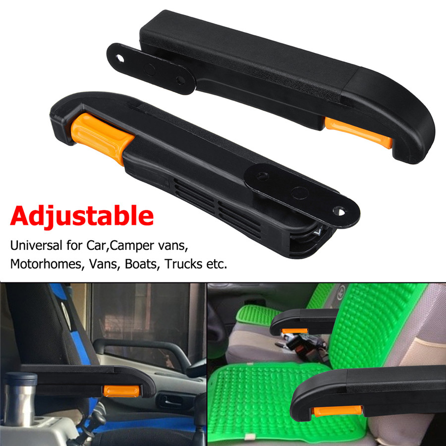 (Right+Left) Car Adjustable Seat Armrest Arm Rest Console For Camper