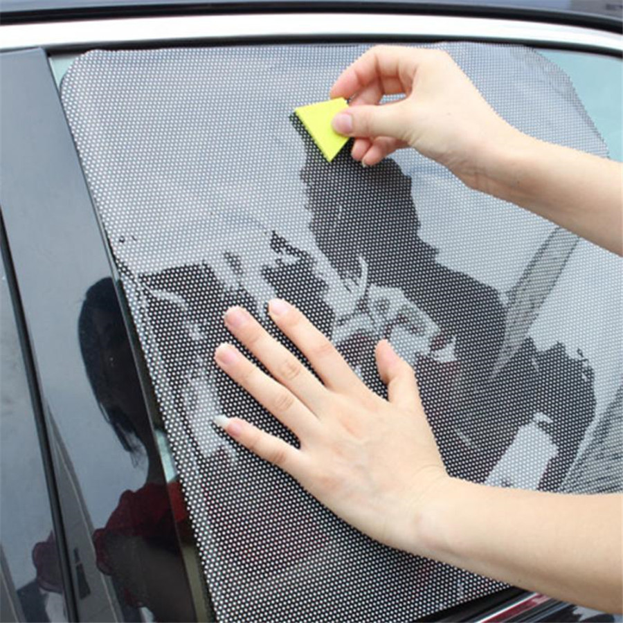 2x Auto Fenster Sonnenschutz Tönungsfolie Statisch UV