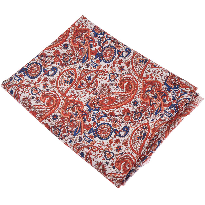 DIY Dekostoff Brokat Stoff Paisley Nähen x1 Handarbeit Vintage Jacquard 91x150cm