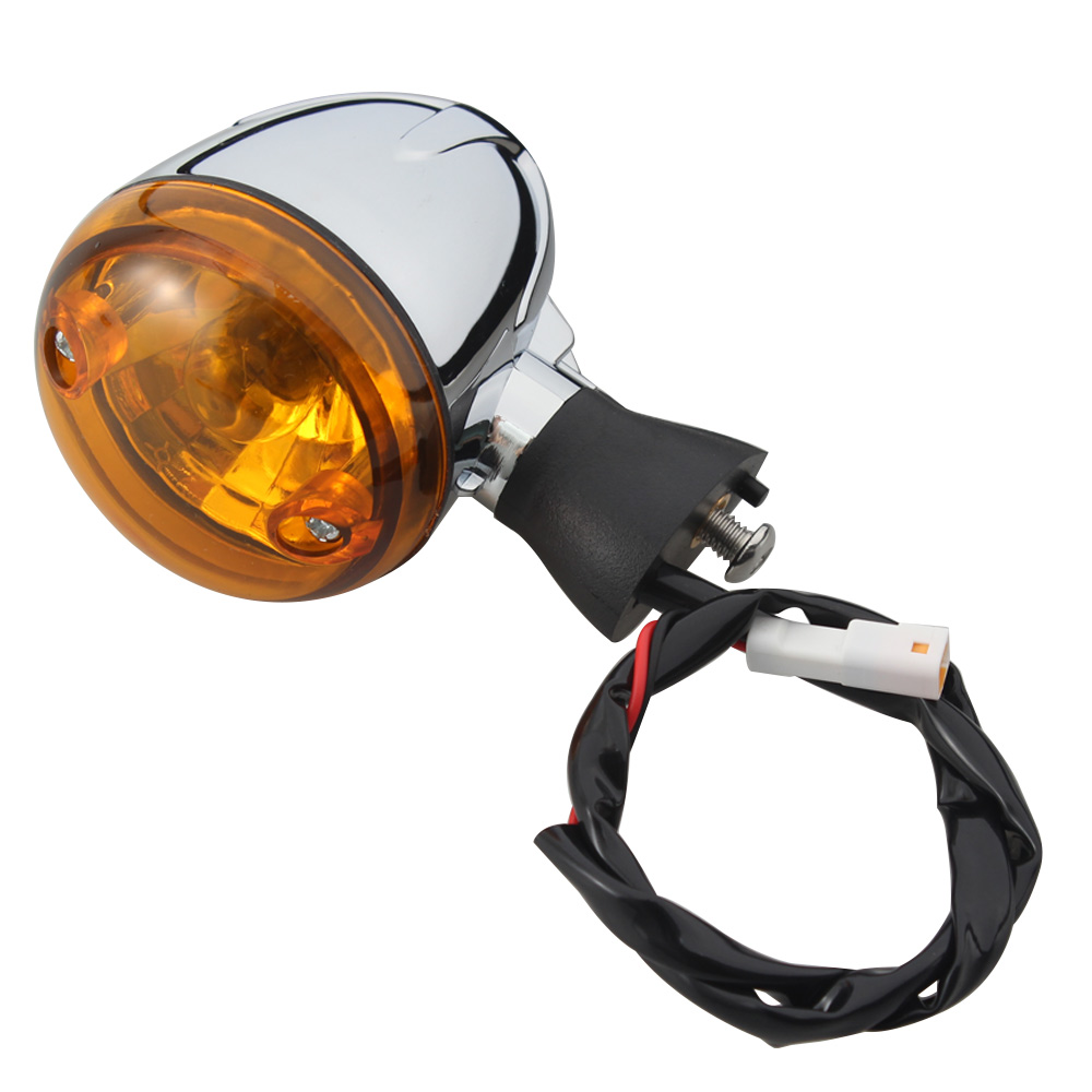 Front Motorcycle Turn Signal Lights LED For Indian Scout sixty BOBBER
