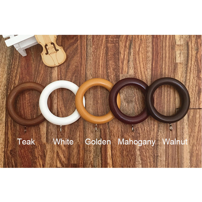 Curtain Rail Rotary Ring Pole Plastic Circle Hanging Loop Clothes Clip Window