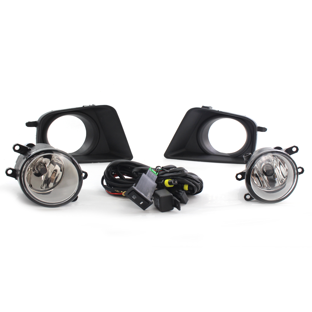 Clear Fog Light Kit For 2012 Black