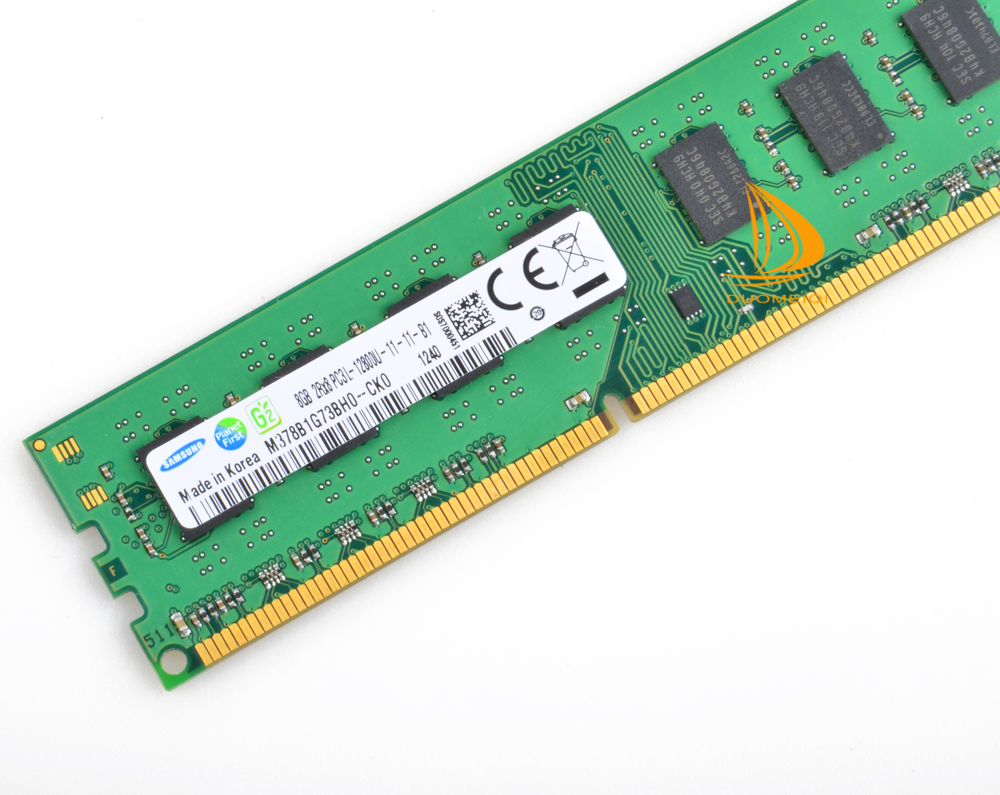 Samsung 32GB 4x 8GB PC3L 12800U 2RX8 DDR3 RAM 1600MHz DIMM Desktop