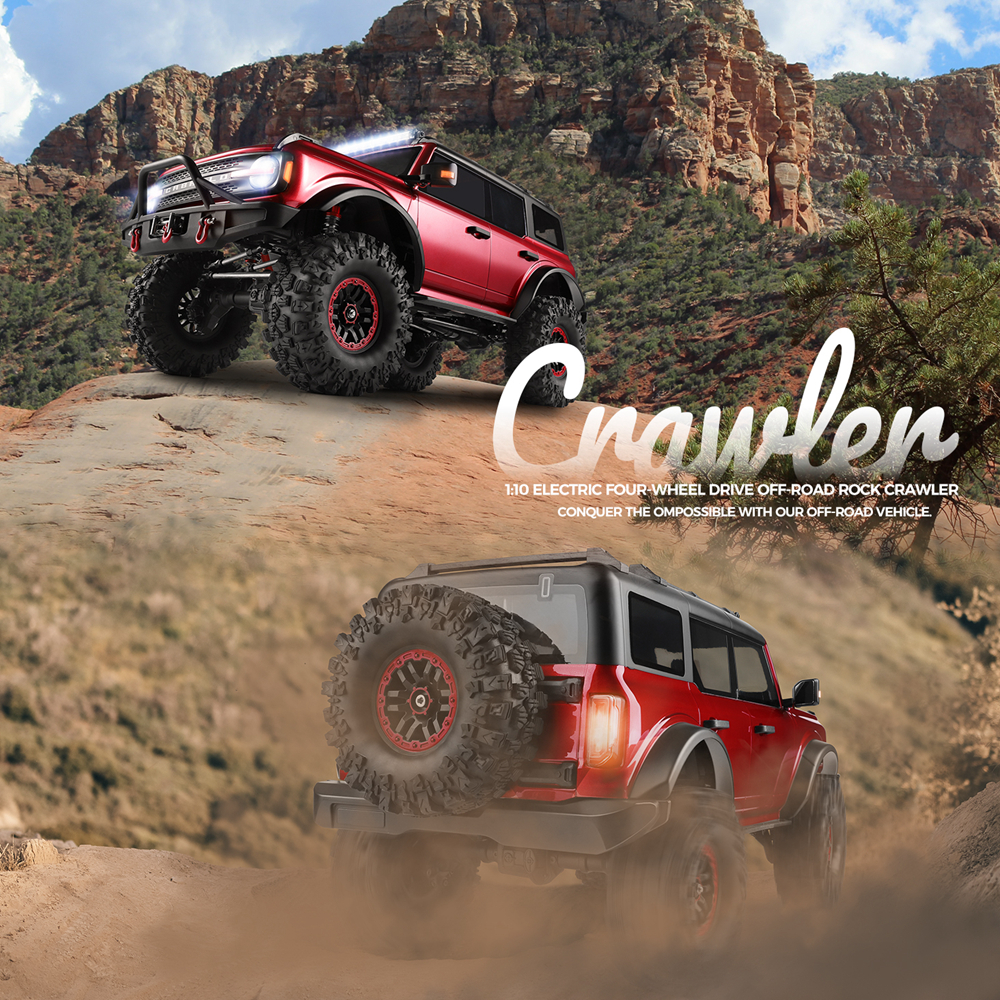 WLtoys 104020 1:10 RC Off-Road Car Crawler Truck 4WD Electric