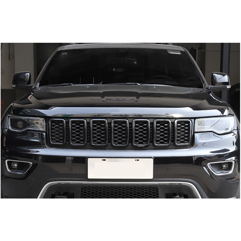 For Jeep Grand Cherokee 20172020 ABS Black Front Upper