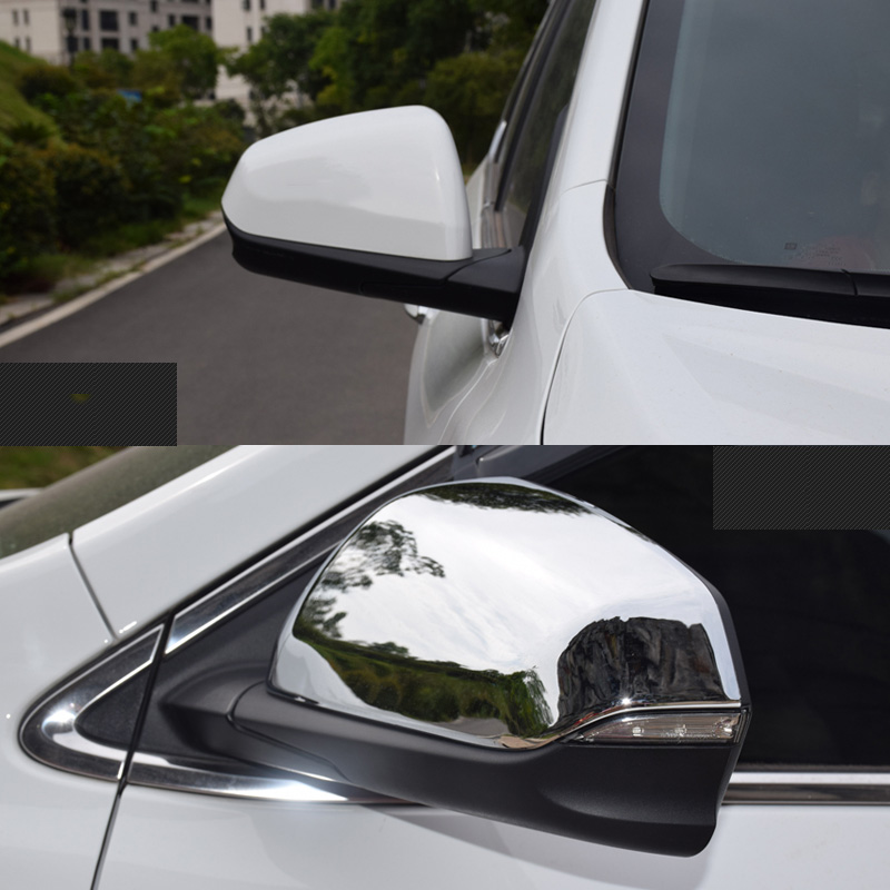 For Chevrolet Equinox 2018-2020 ABS Chrome Rear View Side Door Mirror