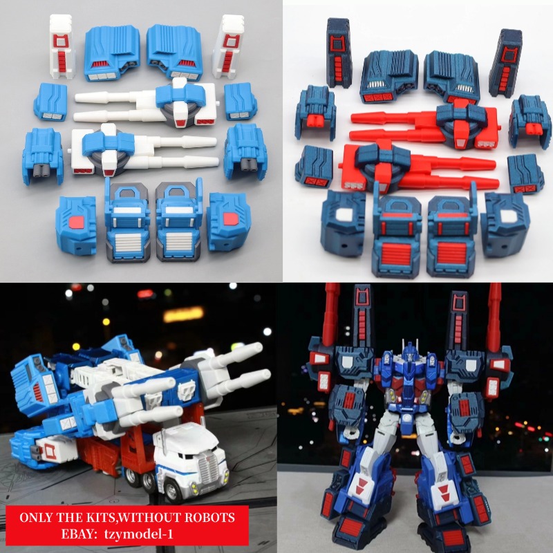 IDW Robots in disguise+Combiner warsセット For Combiner Wars IDW Ultra Magnus Upgrade Kit 3D Printing DIY