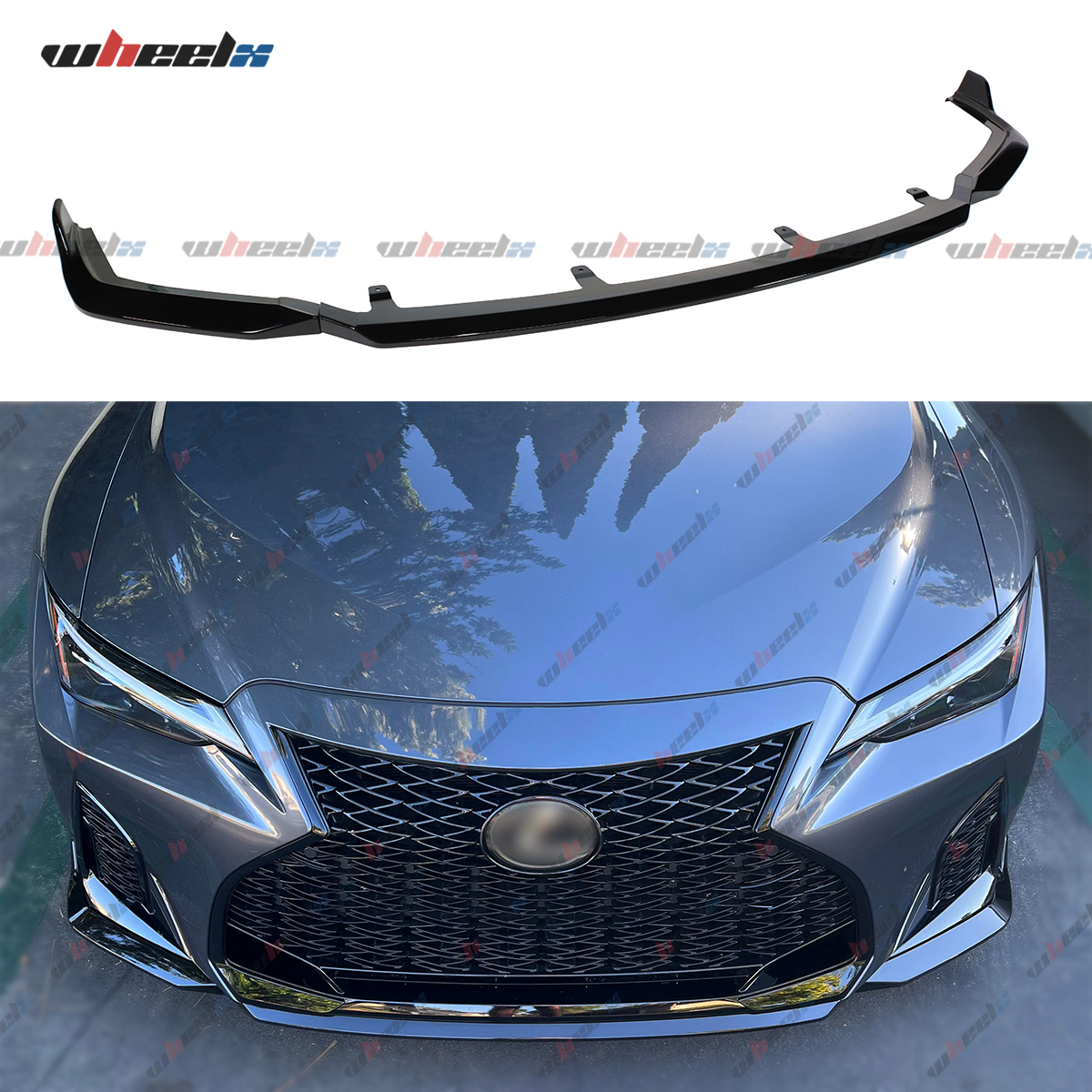 Fits 2021-2024 Lexus IS350 IS500 F Sport Sedan ABS Front Bumper 