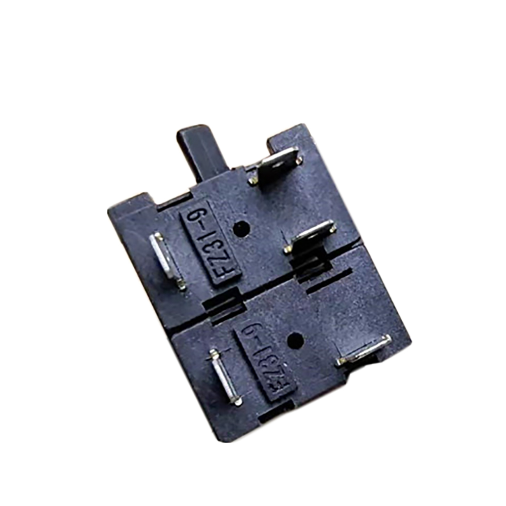 1PC Black FZ31-9 Rotary Selector Switch Double Layer 10 Pins