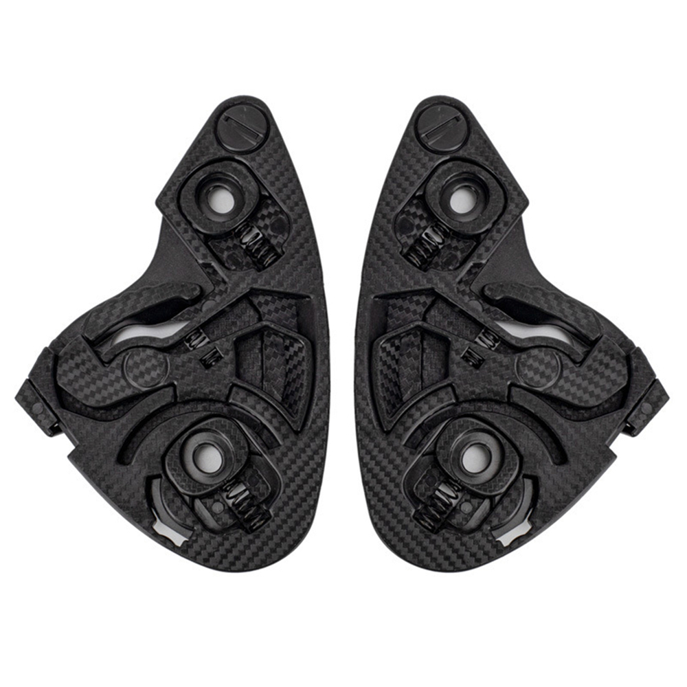 2pcs Motorcycle Helmet Visor Lock Base For Z7 X14 CWR1 Xspirit