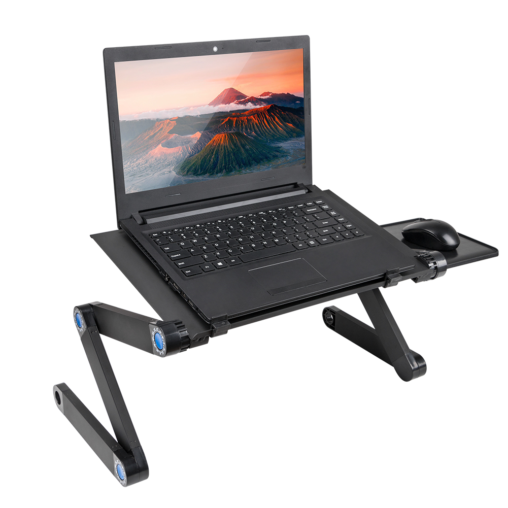 Portable Adjustable Folding Table Laptop Desk Computer Foldable