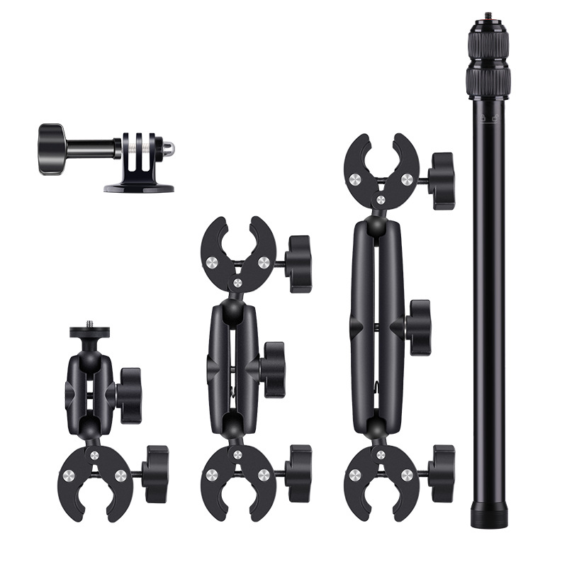Motorcycle Selfie Stick Mount Kit for Insta360 One X2 X3 X4 DJI