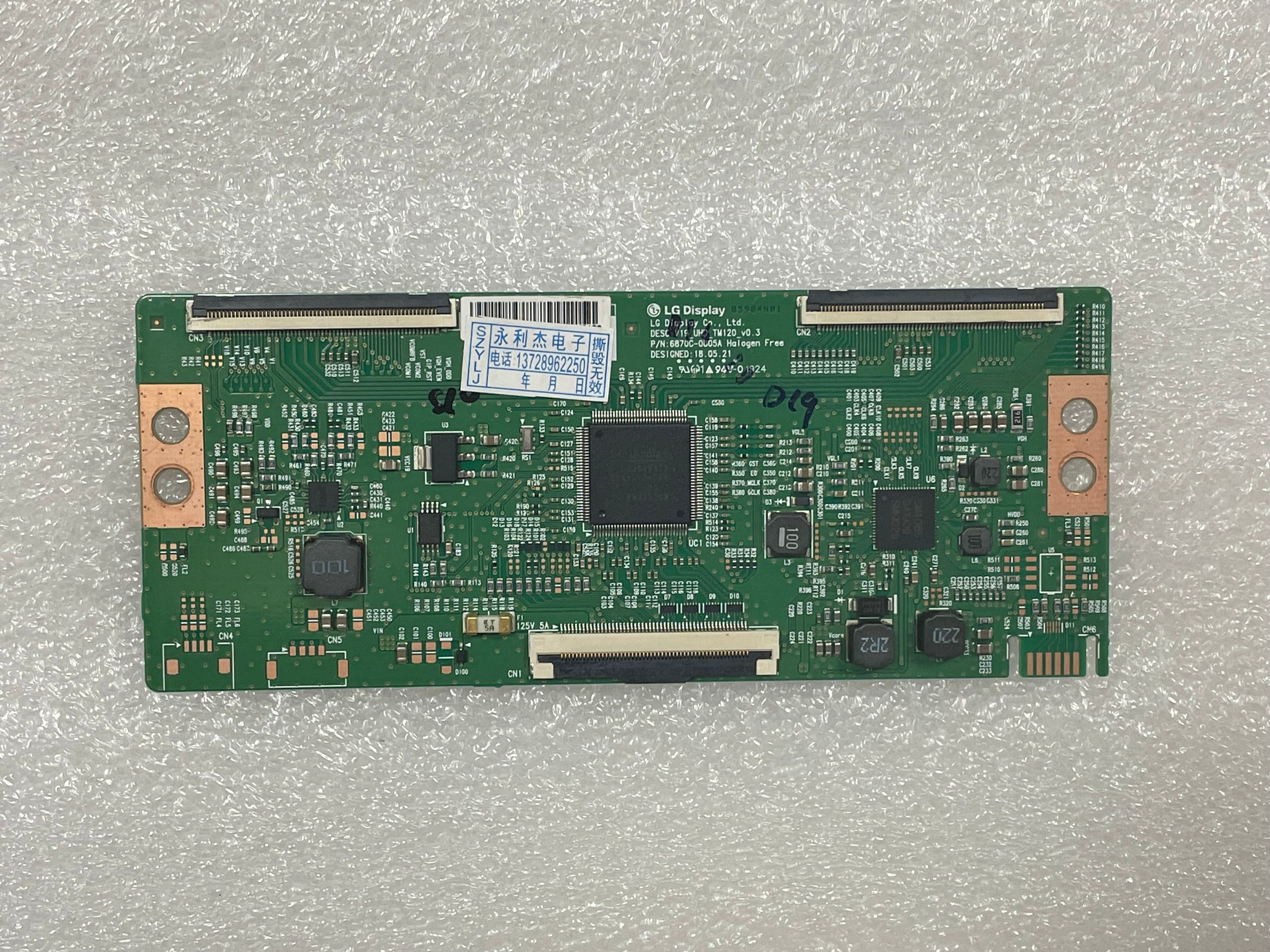 6870C-0805A 6871L-5926A 6871L-5898A T-con Board for 55'' 65
