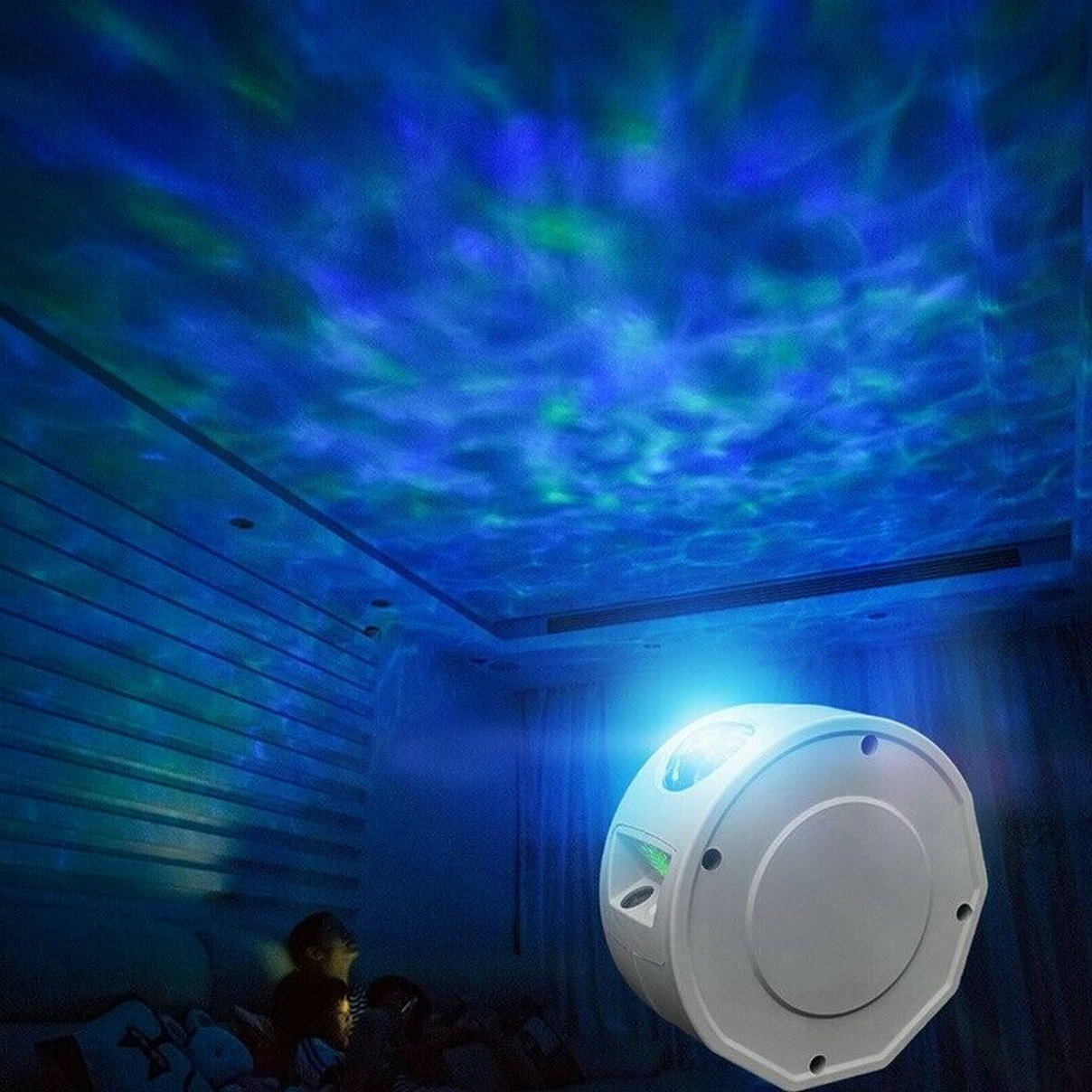 LED Ocean Wave Starry Sky Projector Light Star Sky Galaxy Night Lights