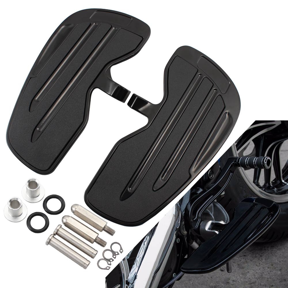 Motorcycle Black Driver Floorboards For 201519 Indian Scout Scout