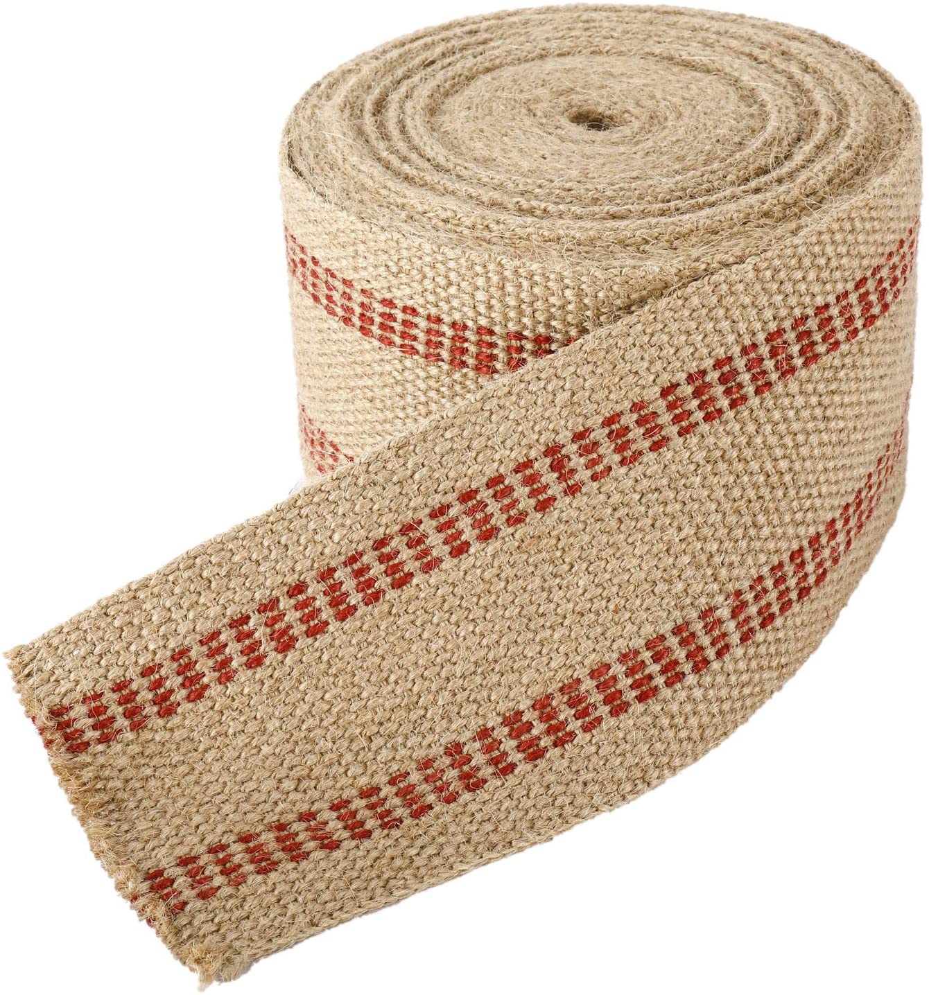 hot!!! Red Line Craft Jute bing Tape 3.5" x 10 Yd Craft Ribbons